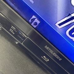 Blu-ray内蔵　液晶テレビ　MITSUBISHI REAL LCD-40BHR35☆40インチ
