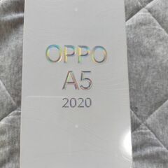 新品未開封 UQモバイル版SIMフリー OPPO A5 2020