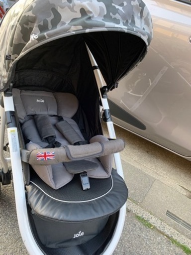 Joie ベビーカー ライトトラックス エア＋レインカバー＋保冷剤付き