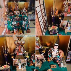 菊水作 五月人形 三段飾り セット