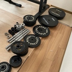 ハーフラック ホームジムセット/チンニングラック