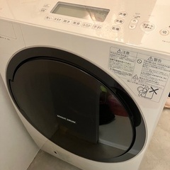 TOSHIBA ドラム式全自動洗濯機 2016年製 TW-117V3L