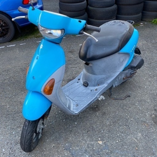 SUZUKI レッツ4 原付スクーター4サイクル　50cc 実動　福岡市南区