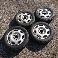 13インチスチールホイールタイヤセット155/65r13