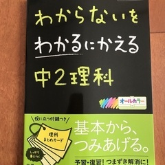 中学2年生理科の問題集です❗️