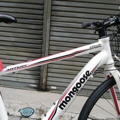 mongoose（マングース）  ARTERY COMP （アーテリーコンプ）　変速：3X8＝24段　フロントバスケット付き