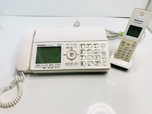 my1069 パナソニック FAX電話機おたっくす　パーソナルファックス　KX-PD503DL 子機付き