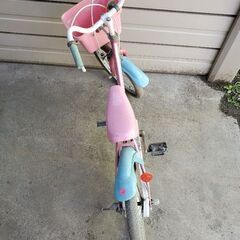 子供用自転車　18インチ　ガレージ保管