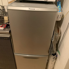 【冷蔵庫を譲ります】パナソニック　2ドア冷蔵庫　NR-B146W