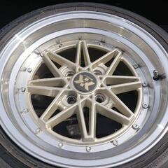 メーカー不明 15インチホイール 4本セット 8j 旧車 ワーク エクイップ