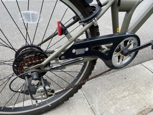 Jeep 24インチ 自転車 オリーブ色