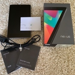 ASUS Nexus7 タブレット　