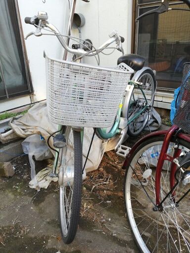 SANYO　エネループ　バイク　アシスト付き　自転車　ママチャリ