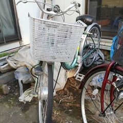 SANYO　エネループ　バイク　アシスト付き　自転車　ママチャリ