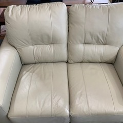 本革ソファ　2人用
