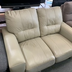 本革ソファ　2人用