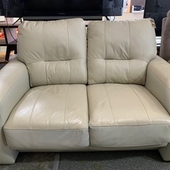 本革ソファ　2人用