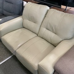 本革ソファ　2人用