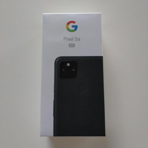 新品未使用 Google Pixel 5a Mostly Black