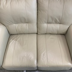 本革ソファ　2人用