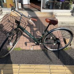 リサイクルショップどりーむ天保山店　No１０７　自転車　グリーン...