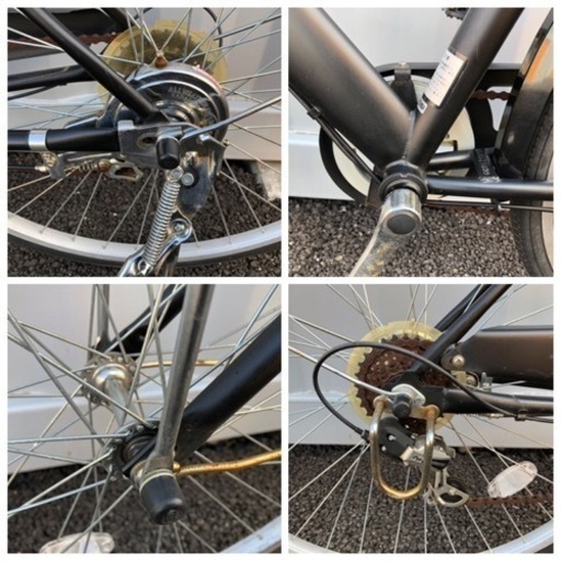 No.256 【ノーマルライト,6段変速】☆激安☆ 中古自転車 27インチ 軽