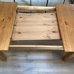 購入者決定 IKEA イケア STORNÄS(ストールネス) ダイニング伸縮式テーブル