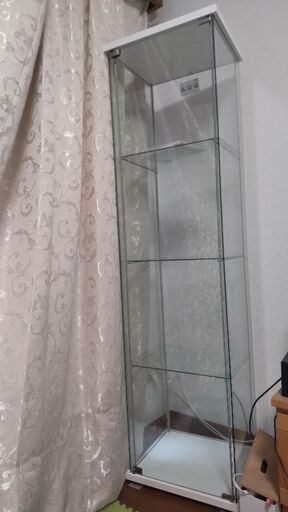 IKEA イケア デトルフ ガラス製ショーケース