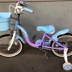 子供自転車(アナ雪)
