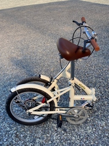 16インチ折りたたみ自転車