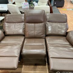 【愛品館市原店】GITIO３人掛け電動リクライニングソファ