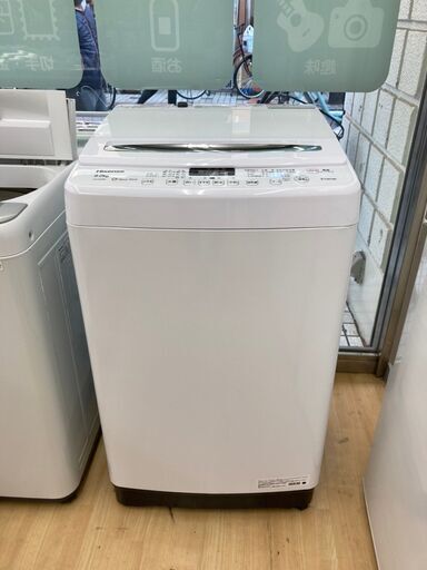 【レガストック川崎本店】Hisense／ハイセンス　全自動洗濯機　HW-DG80B