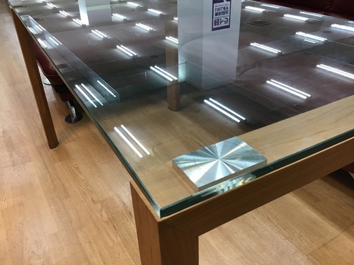 トレファク神戸】Moda en Casaのガラステーブルです【取りに来れる方  
