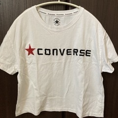 converse Tシャツ　トップス  白T