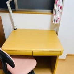 学習机＋ライト＋椅子