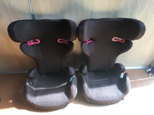 夏でも蒸れにくいメッシュ２つセット 双子ちゃん　☆ Aprica ジュニアシート 茶系 ☆2つセット お揃い