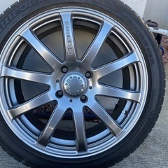 RAYS G-games 77S 215/45ZR17 91W 希少4穴　17インチ