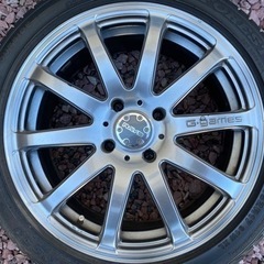 RAYS G-games 77S 215/45ZR17 91W 希少4穴　17インチ