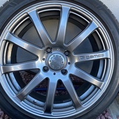 RAYS G-games 77S 215/45ZR17 91W 希少4穴　17インチ