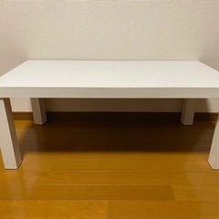 組立式テーブル　ホワイト　