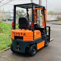 トヨタ ガソリン　フォークリフト 5FGL10 , 移動時間-1670H !.