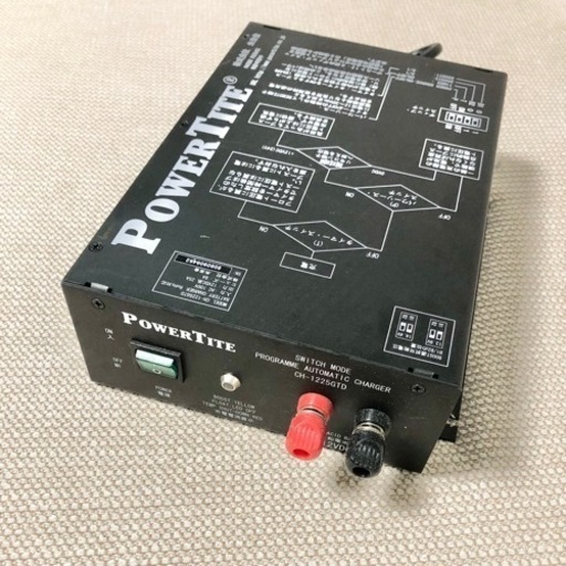 POWERTITE　CH-1225GTD 12V充電器　サブバッテリー充電器　パワータイト　鉛蓄電池充電器