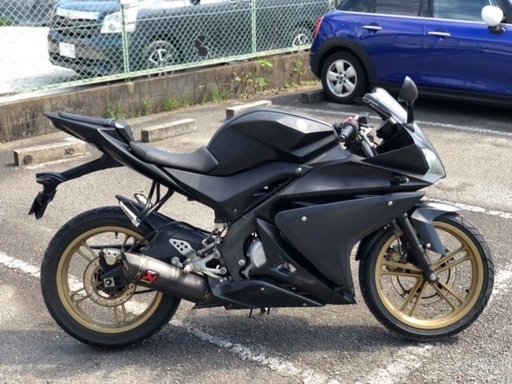 交換・下取可】 貴重‼️ ヤマハ YZF - R 125 人気のマッドブラック
