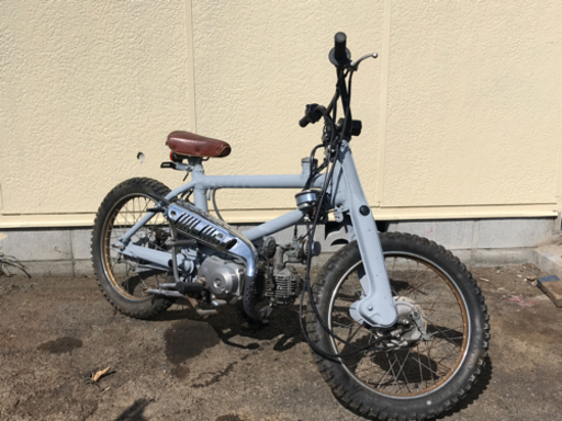 BMXカブ ホンダ純正50ｃｃエンジン チャリカブ スーパーカブ ブロックタイヤ　検索 4ミニ 世田谷ベース モンキー モトクロス BMXカブ ホンダ純正50ccエンジン チャリカブ スーパーカブ ブロック