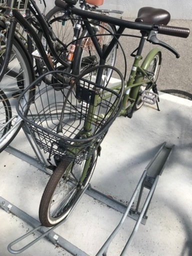 小径自転車 ミニベロ カゴ付き自転車