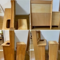 最終値下げ ハンドメイド(オーダー品) おままごと キッチン 冷蔵庫 セット