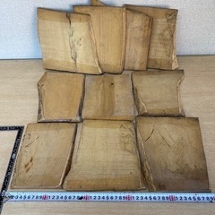 【ネット決済・配送可】木材⑦10枚セット