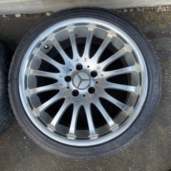 カールソン　アルミ　ホイール　18インチ ベンツ　タイヤ　オマケ