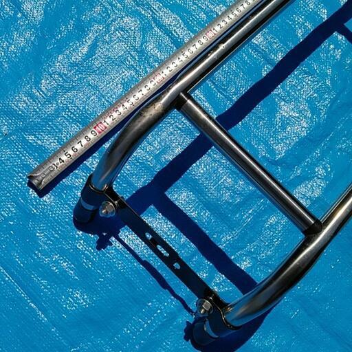 横山製作所 ROCKY バン用ハシゴ ラダー ステンレス製 SR-2
