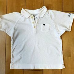 アーノルドパーマー　白半袖ポロシャツサイズ135